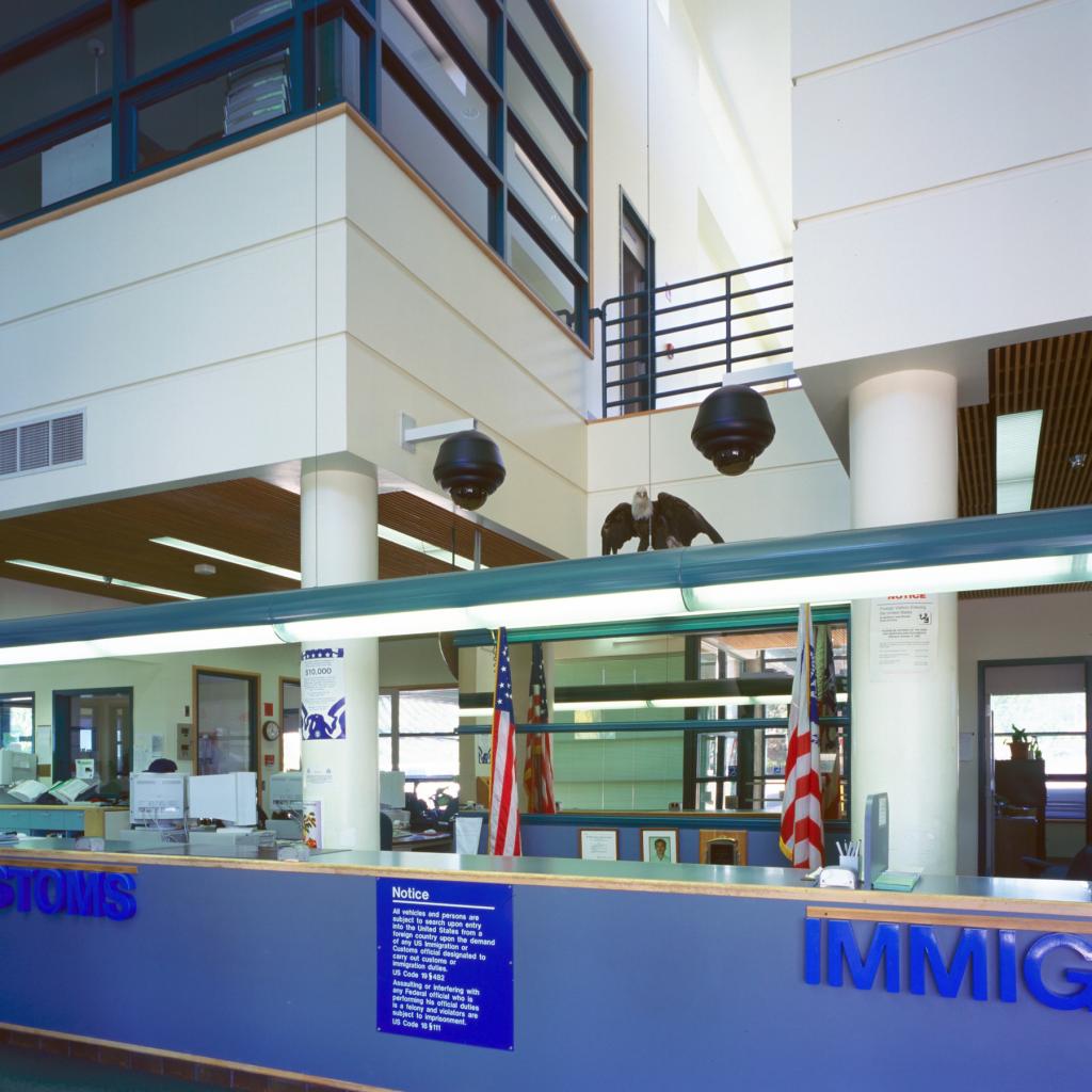 Photo of Kenneth Ward (Lynden) U. S. Border Station