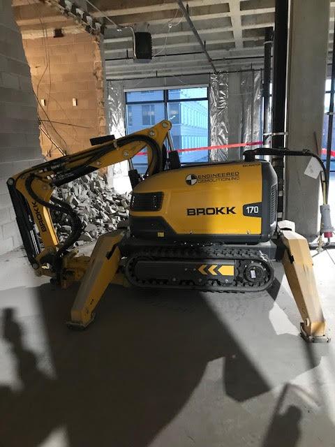 Construction wall demo photo 