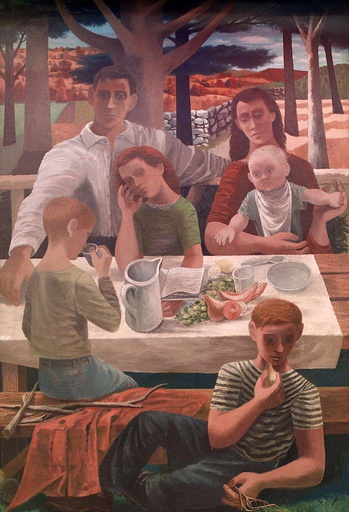Philip Guston, “Reconstruction and the Wellbeing of the Family”.