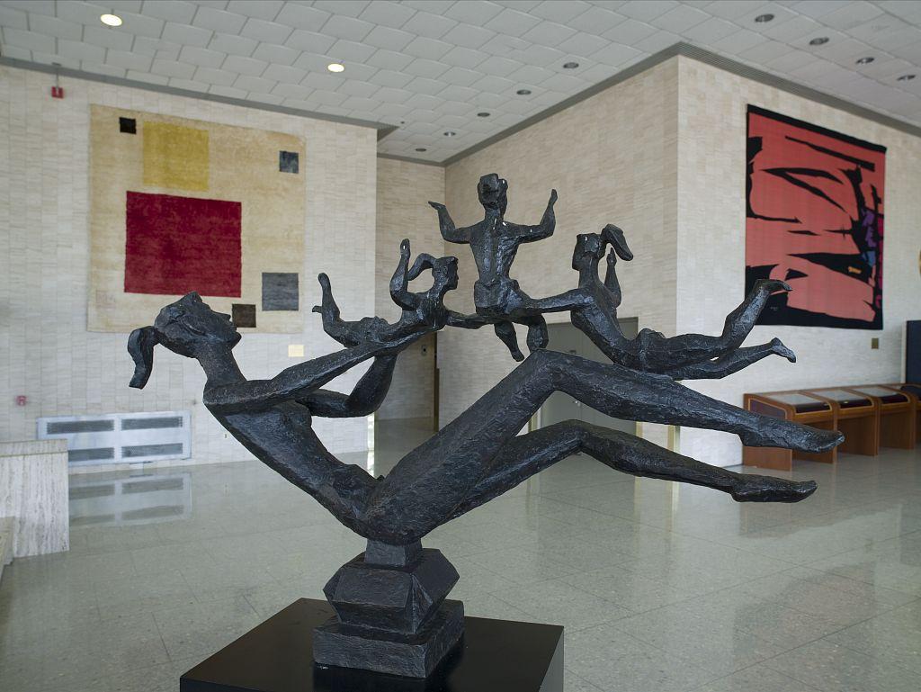 Sculpture, Happy Mother at the Hubert Humphrey Federal Building