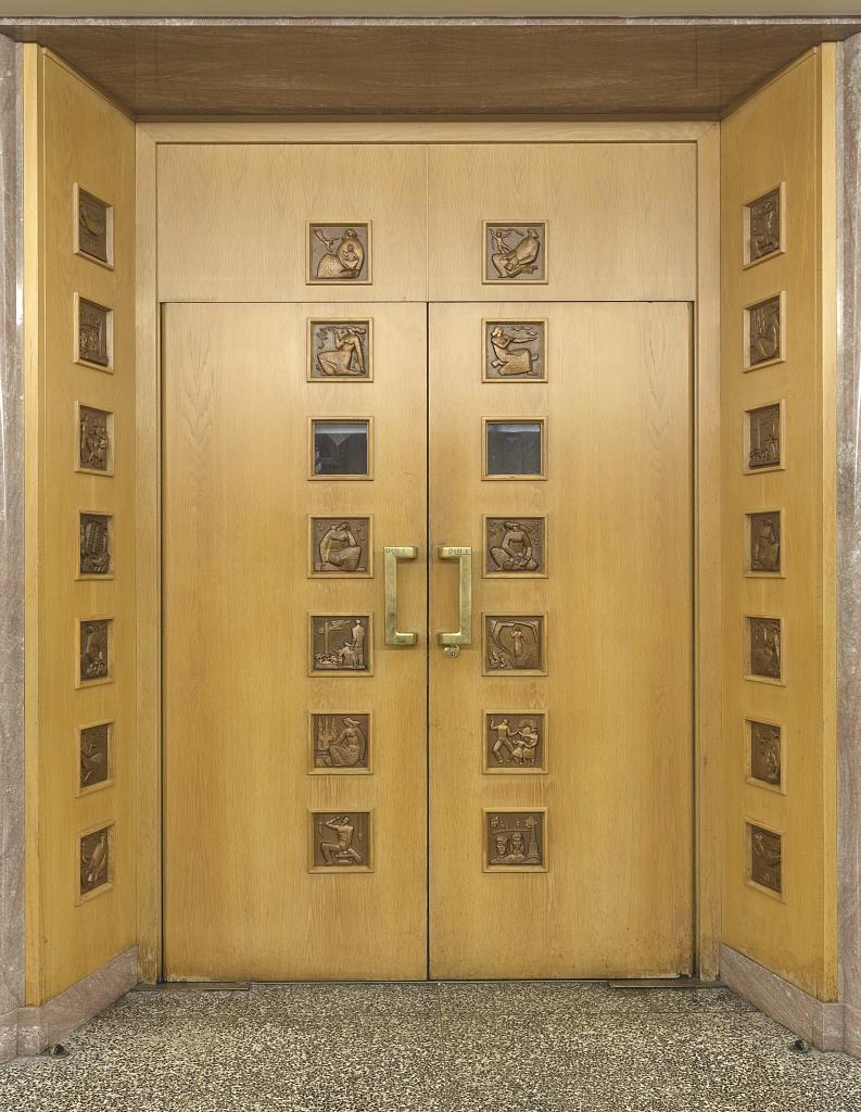 Prettyman Courthouse interior doors
