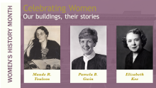 Images of Women Federal Buildings are named after