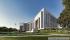 Chattanooga U.S. Courthouse Project Vine Street approach with foliage